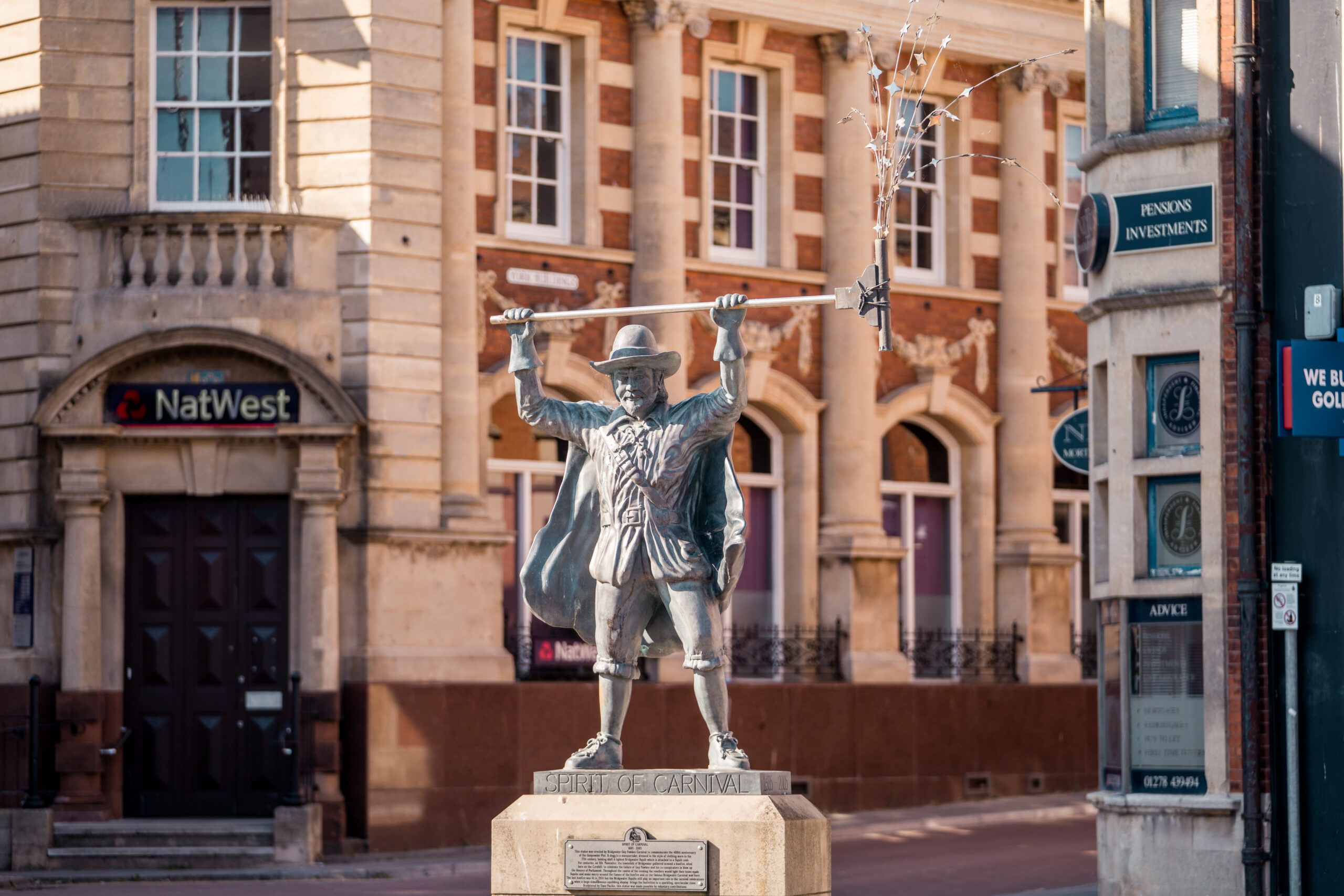 Radio in Bridgwater - Bridgwater Town centre