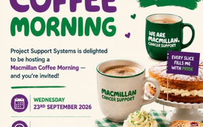 ☕💚 JOIN US FOR A MACMILLAN COFFEE MORNING! 💚🍰 – September – 23rd
