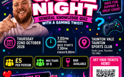 Charity Quiz Night GameChanger Somerset – October – 22nd