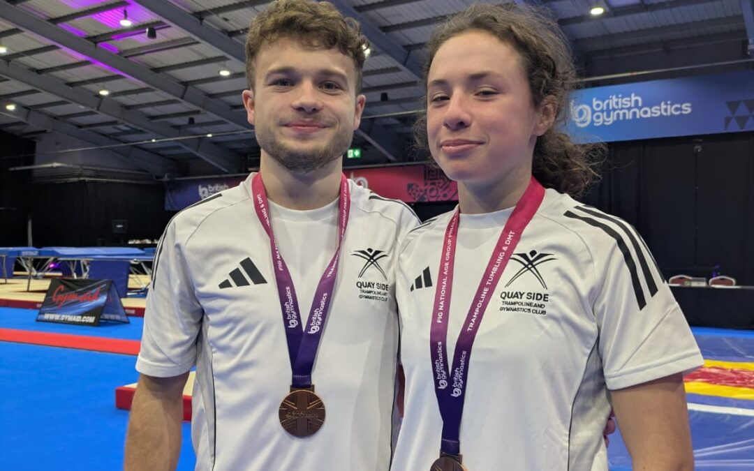 Bridgwater’s Quayside celebrates record British Championships weekend with medals and five national finalists